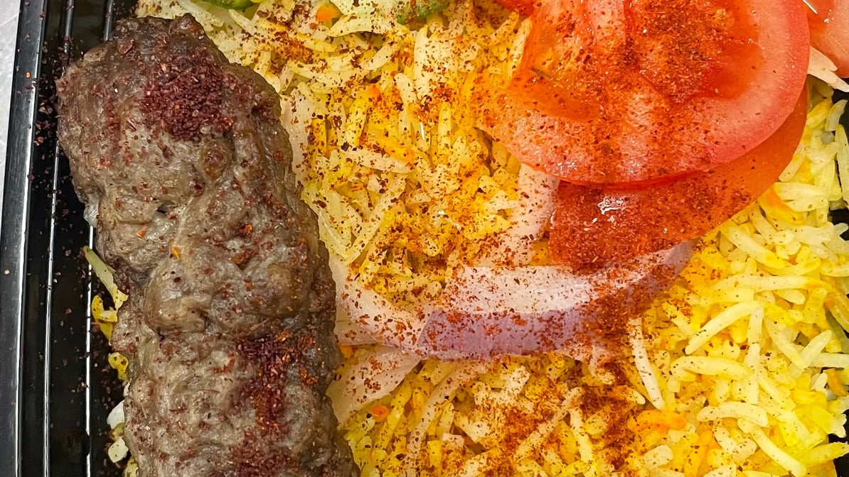 Beef & Lamb Kabab Rice Meal