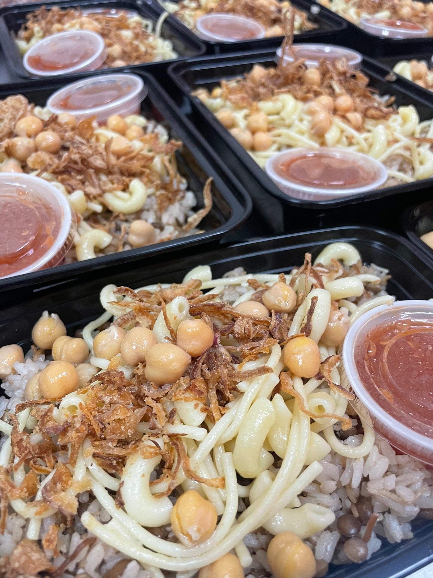 Sahara Egyptian Vegetarian Platter (Koshri)