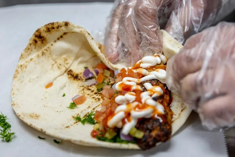 Chicken Shish Kabab Wrap